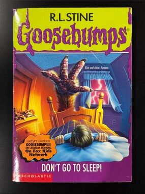 Goosebumps #54: Don’t Go To Sleep! - Vintage Scholastic Paperback Novel